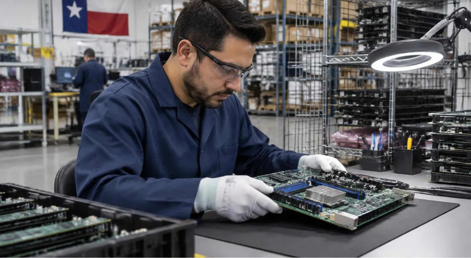 Professional electronics warehouse management