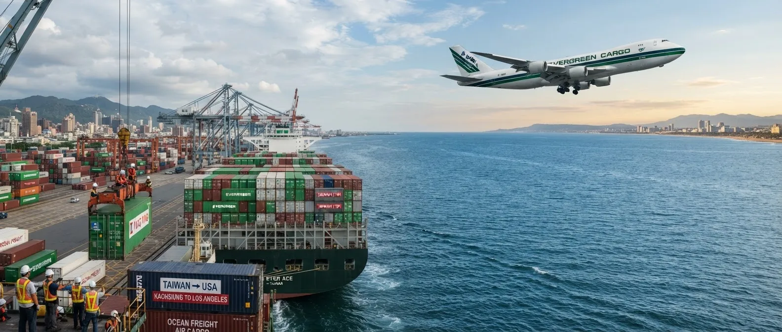 From shipping in Taiwan to after-sales in the U.S., all in one flow