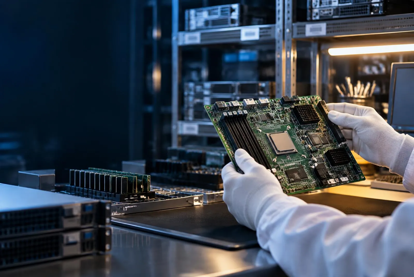 Local U.S. warehousing near a major semiconductor supply chain cluster
