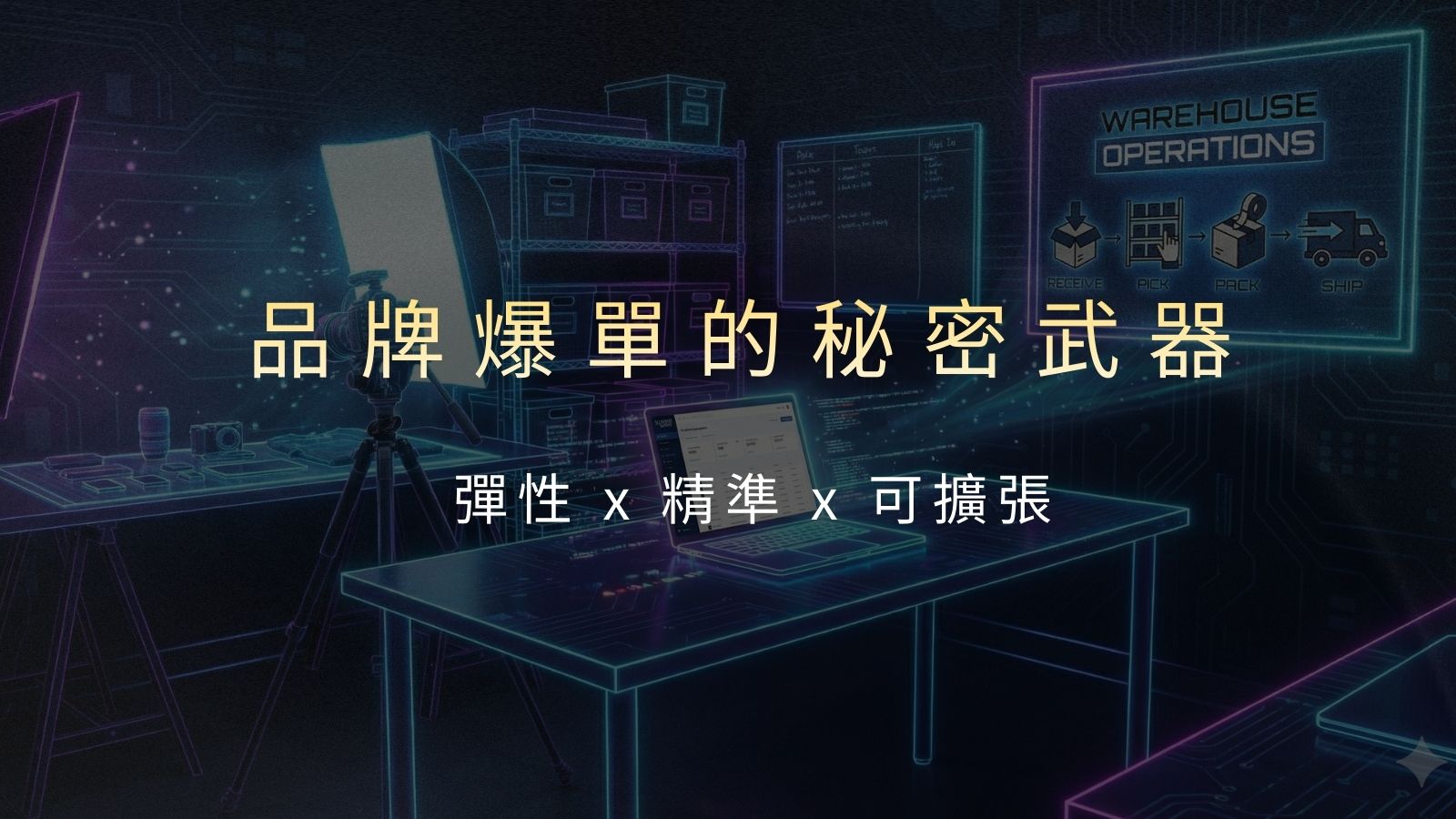 電商品牌最佳倉儲解決方案|JENJAN室溫倉庫代營運