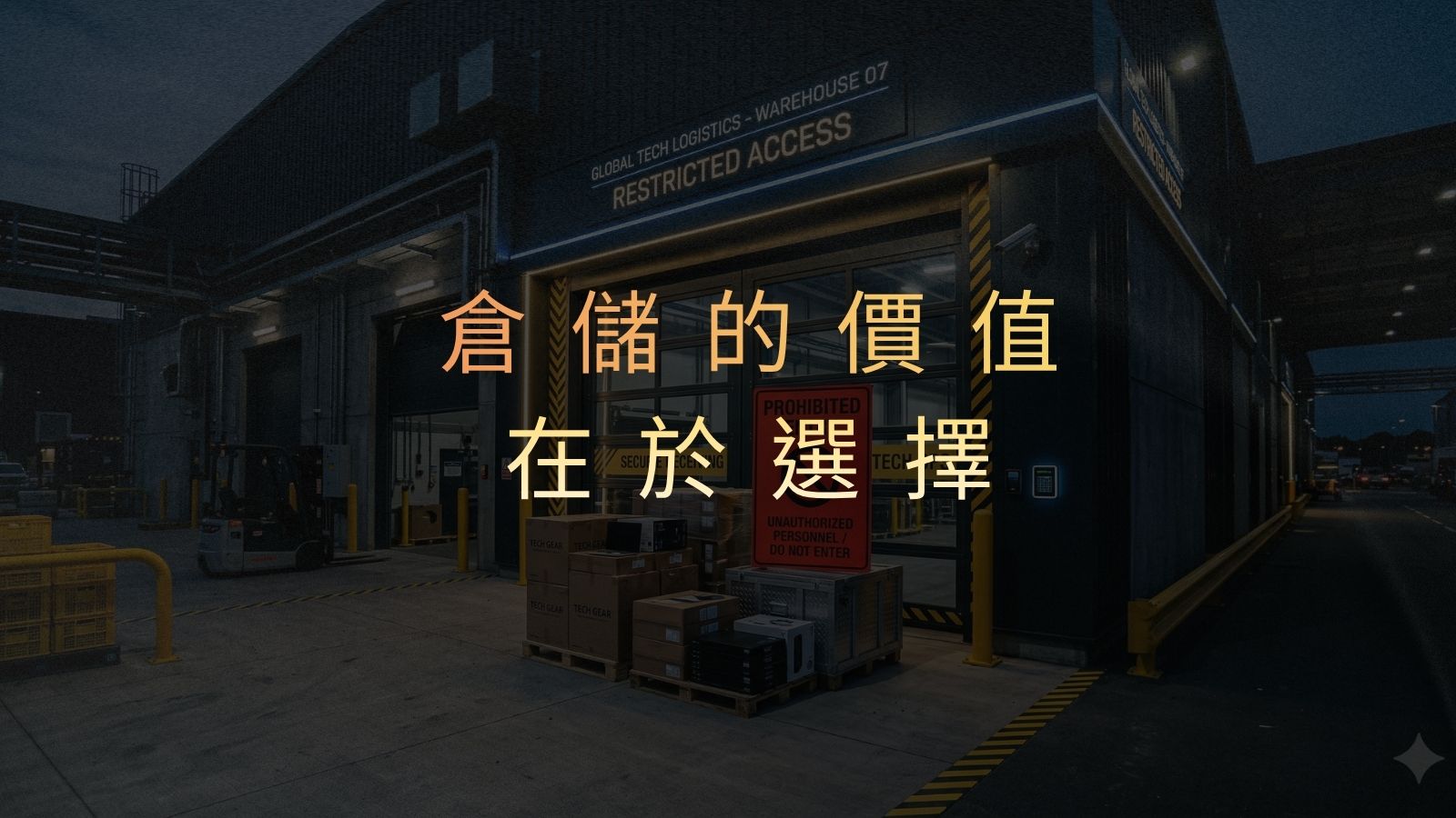 不是所有東西都該進倉:用反向思考,看懂倉儲的真正價值