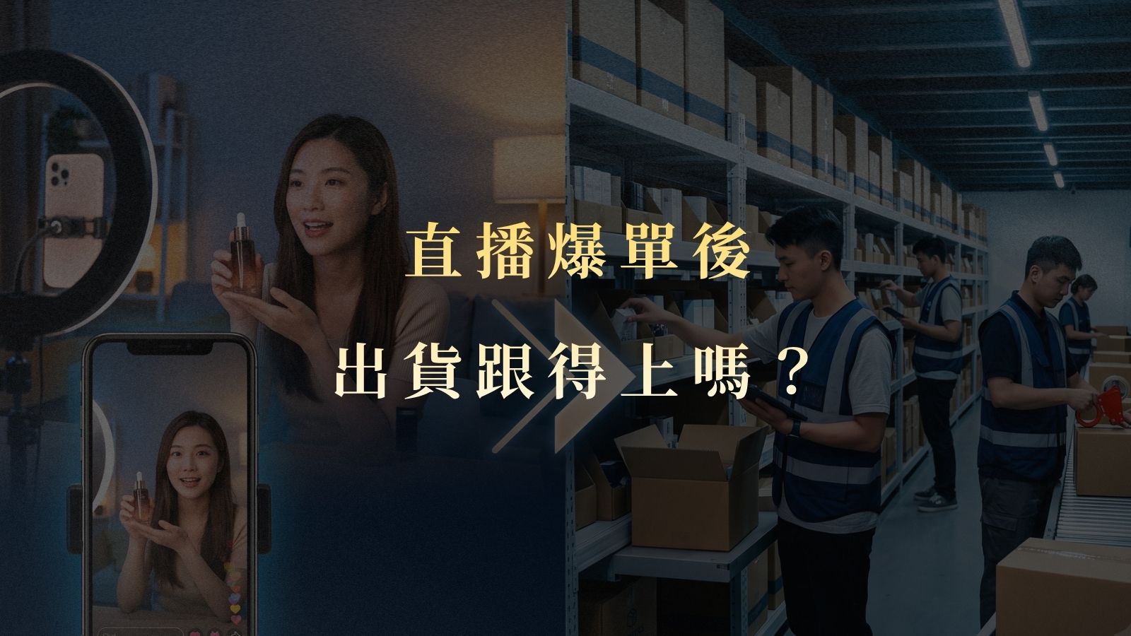 直播帶貨爆單後，品牌真正面臨的挑戰：不是賣不出去，而是出不了貨